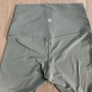 Align leggings grey sage 21” crop lululemon